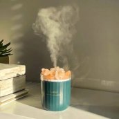 Lampa od himalajske soli roze + USB 5V Aromaterapija Kristalni ovlaživač zraka