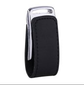 Glæsilegur leður USB lykill - glampi drif 32 GB