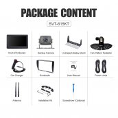 Bezdrôtová cúvacia HD kamera 1x s HD monitorom 1x - (podpora 128GB SDXC) + krytie (IP69)