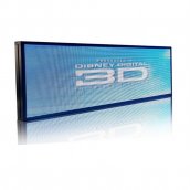 Wifi LED banner - Plnefarebný displej 100 cm x 27 cm
