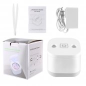 Denture Cleaner 45kHz Ultrasonic U-V Denture sonic retainer cleaner 360° Deep Cleaning