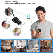 WiFi P2P FULL HD spionkamera skjult i mobiltelefonens opladningsadapter + bevægelsesdetektion