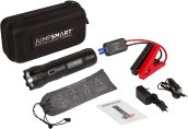 LED Flashlight + emergency car jump starter + Battery 8000 / 15000 mAh