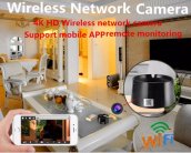 Caméra espion cendrier cachée avec WiFi + FULL HD 1080P + détection de mouvement
