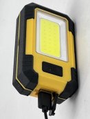 Pracovné LED svietidlo 15W s powerbankou 3600 mAh + IP65 ochrana