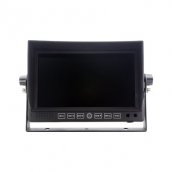 DVR 7" cúvací LCD monitor s možnosťou pripojenia a nahrávania záznamu zo 4 cúvacích kamier