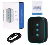 Limpiador de dientes postizos: retenedor de dentaduras postizas/anillos/auriculares secador UVC ultrasónico hasta 50 ℃