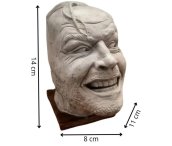 Boekenplanksculptuur - boekenplankbeelden met grappige gezichten als decoratie (Boekensteunbeeld)