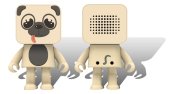 Portable dancing wireless speaker for kids 3W in the shape of an animal - DOG