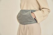 Hot belt for back pain with pockets for USB up to 50°C - Heating electric thermo luxury 100% suede