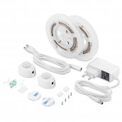 LED pasy sada do izby 2x 1,5M pás na senzor pohybu + nastaviteľný čas vypnutia - PACK