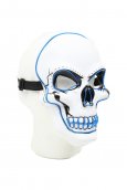 LED ansiktsmask - Skalleblå