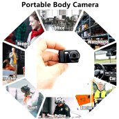 Mini spy kamera foto/video FULL HD 1080P + 1" mikro LCD displej (rozmery iba 4cm x 2,7cm)