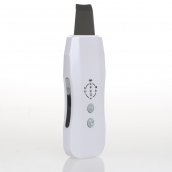 2 en 1 limpiador facial ultrasónico portátil + peeling + removedor de acné