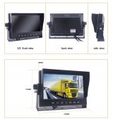 Car reverse camera set AHD LCD HD car monitor 7"+ 2x HD camera with 18 IR LEDs​
