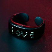 Pulsera luminosa LED multicolor - 9 modos a elegir