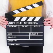 Tablilla de director - claqueta de director de cine 30×28 cm