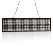 Led message board with WiFi - blue 34cm x 9,6 cm