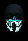 Rave маска - звукочувствительная