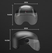 Kamera na prilbe - duálna 1080P a 720P s WiFi P2P smart prilba + AI hlasový asistent + G senzor