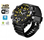 Relojes cámara Wifi + HD + Impermeable con luz LED + memoria de 16GB