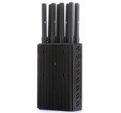 Brouilleur de signal de téléphone portable - Bloqueur wifi GSM 8 antennes pour bloquer 4G/3G/2G/5G