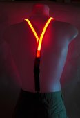 LED harisnyatartó férfiakhoz - piros