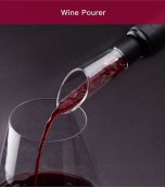 Set otvarača za boce vina 4 komada - Rezač / Izlijevač / Čep sa otvaračem koji se sam izvlači