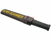 Handheld metal detector wand on 9V battery - (sound/vibration/LED signaling)