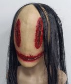 Topeng wajah wanita menakutkan - untuk anak-anak dan orang dewasa untuk Halloween atau karnaval