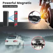 GPS-paikannin autoon 4G vedenpitävä magneetilla + akku 10000 mAh + äänen kuuntelu