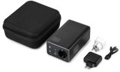Portable charging station + 40000 mAh battery + USB output max 2,4A + 230V with input power 100W