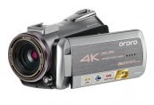 Videocámara 4K Ordro AZ50 visión nocturna + WiFi + teleobjetivo + lente macro + luz LED + estuche (SET COMPLETO)
