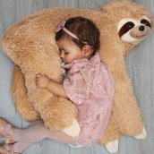 Cojín perezoso mascota - cojín cuerpo peluche extra grande XXL 90cm
