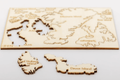 异国岛屿 - 50 套 3D/4D 木质挂图