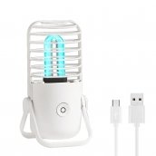 Germicidal lamp UV 360° - Mini disinfection lamp 2,5W with ozone