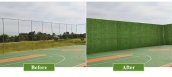 Artificial grass fence - PVC imitation of real grass fence in roll width 10m with height from 100 to 200cm