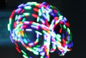LED ръкавици - черни