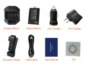Noszona na ciele kamera Full HD z IR LED + 4G + WiFi i GPS