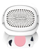 Speaker for children with a changing face - Small portable wireless bluetooth 3W - White