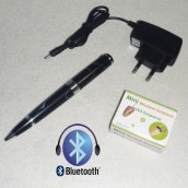 Kém fülhallgató 007 + Bluetooth toll