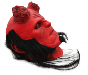 Mască de față Hellboy (Diavolul) - pentru copii și adulți pentru Halloween sau carnaval