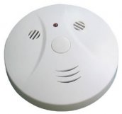 Rivelatore di fumo con telecamera + telecomando