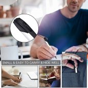 Penna con fotocamera - Registratore nascosto spia FULL HD 1080P + supporto micro SD fino a 64 GB