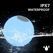Floating speaker - ball swimming pool bluetooth waterproof speaker IP67 with color lights RGB LED + 5W