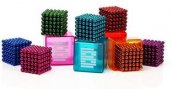 Bola magnet - ungu 5mm