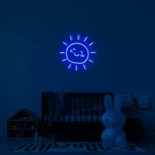 Inscripciones en la pared (LED - 3D) logo SUNNY iluminado con 50 cm