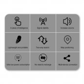 Rastreador de llaves - Buscador de bluetooth a través de GPS - Alarma bidireccional - APLICACIÓN Android/iOS