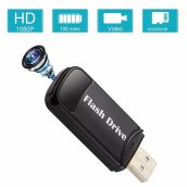 USB flash meghajtó kamera - Rejtett kamera USB kulcs tároló lemezen FULL HD kamerával + 32 GB memória