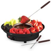 Service à fondue - appareil à fondue électrique kit 260 ml (fromage/chocolat)
